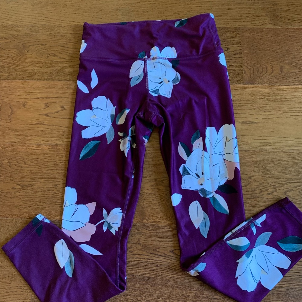 Athlete floral leggings